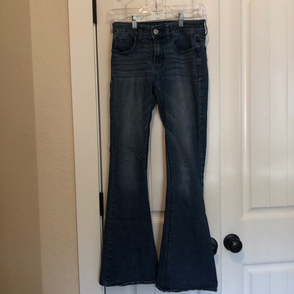 american eagle flare jeans